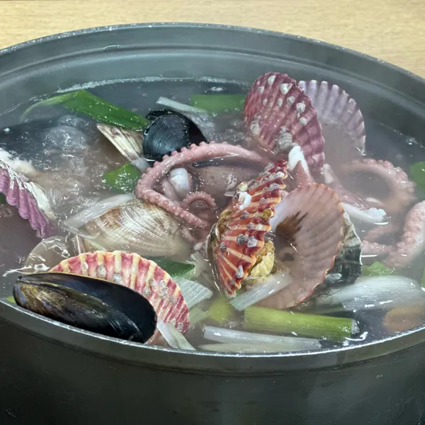 パクスングァンチェガンヘムルカルグクス トンチュン店