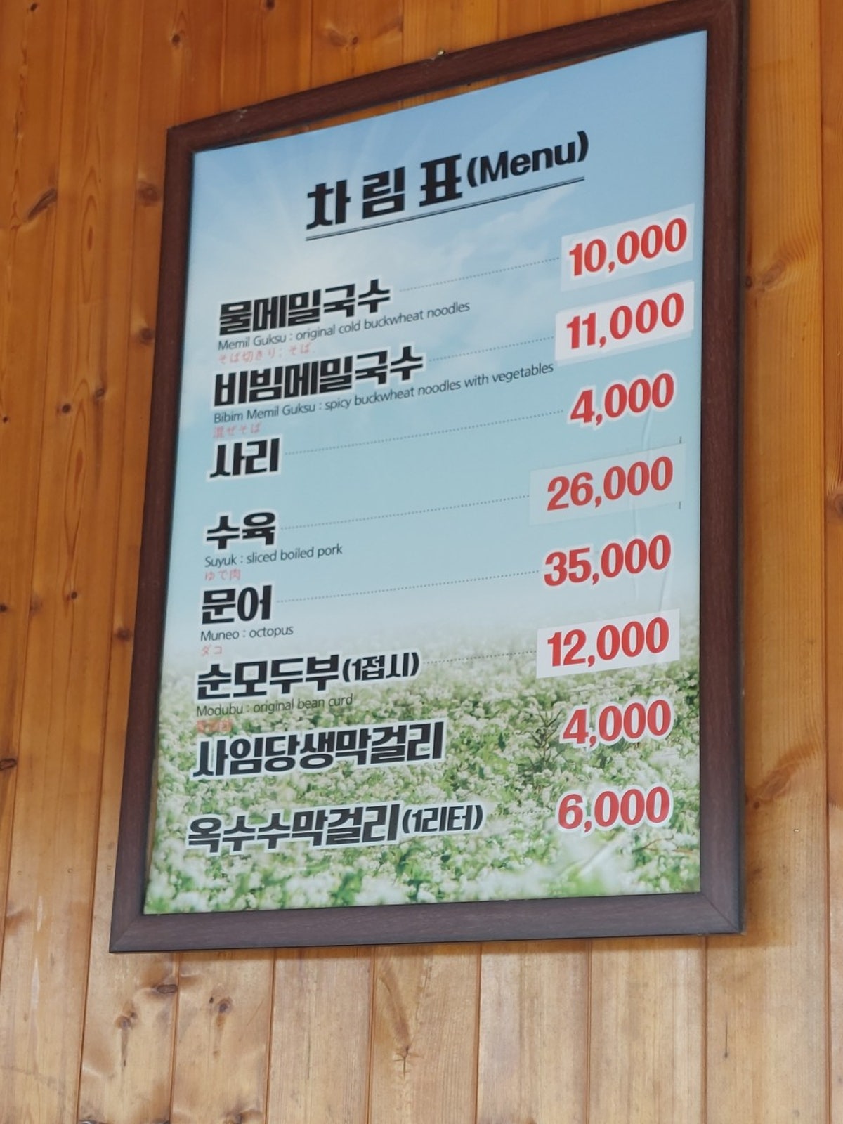 송월메밀국수 사진 5