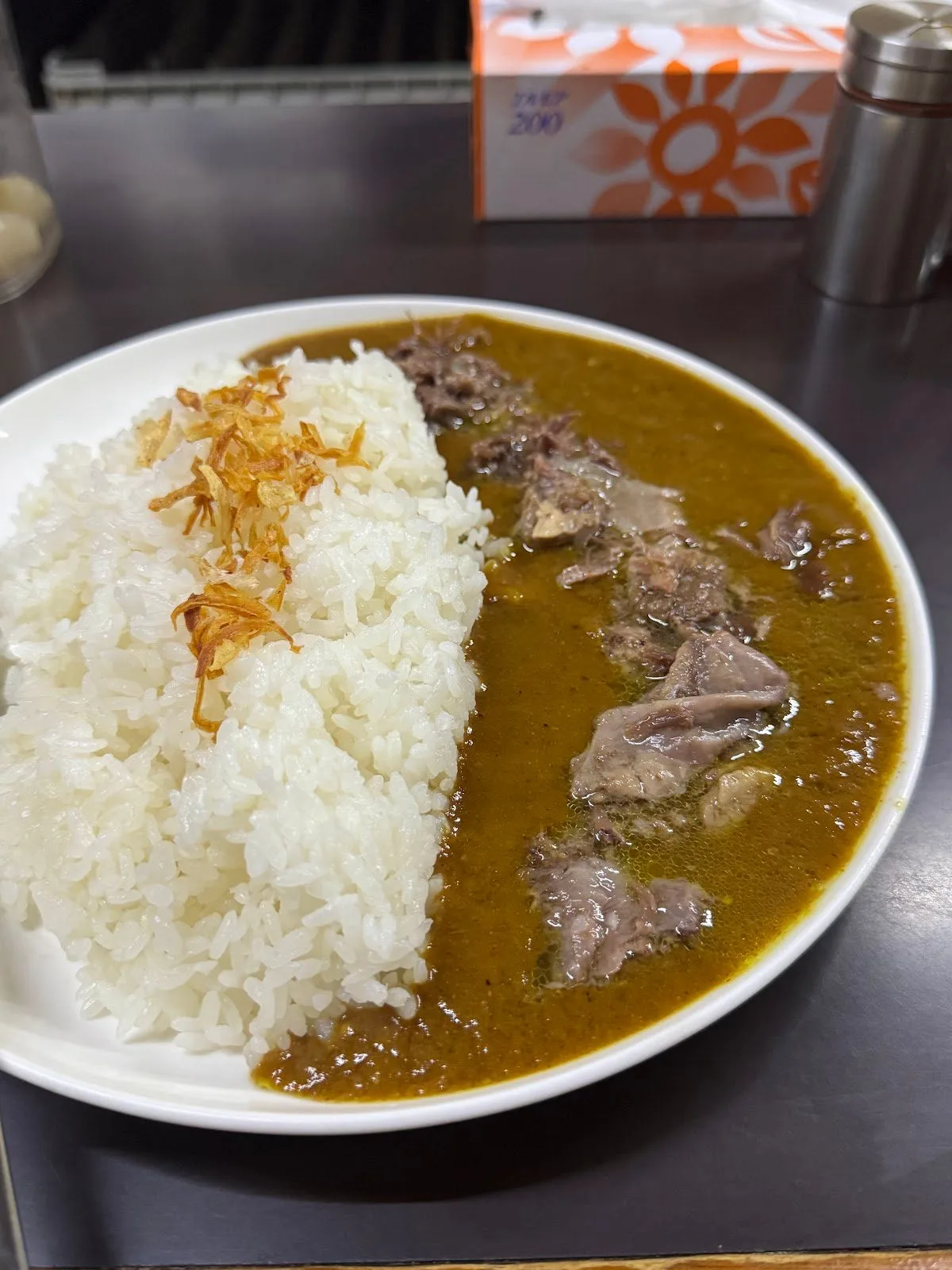 Beef tendon curry little curry house