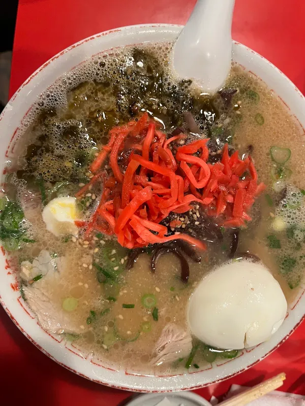 長浜御殿 住吉店(長浜ラーメン・餃子)の写真5