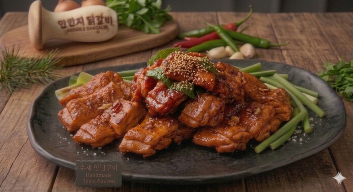 남이섬 안반지 닭갈비 사진 5