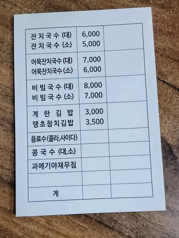 구룡포할매국수집 사진 3
