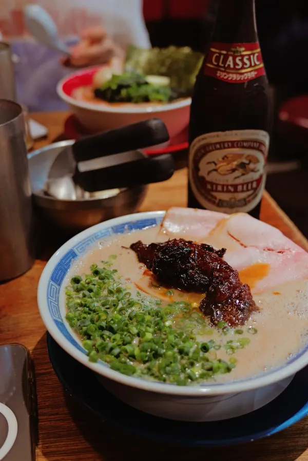 熟成豚骨 箕輪家 中野本店の写真3