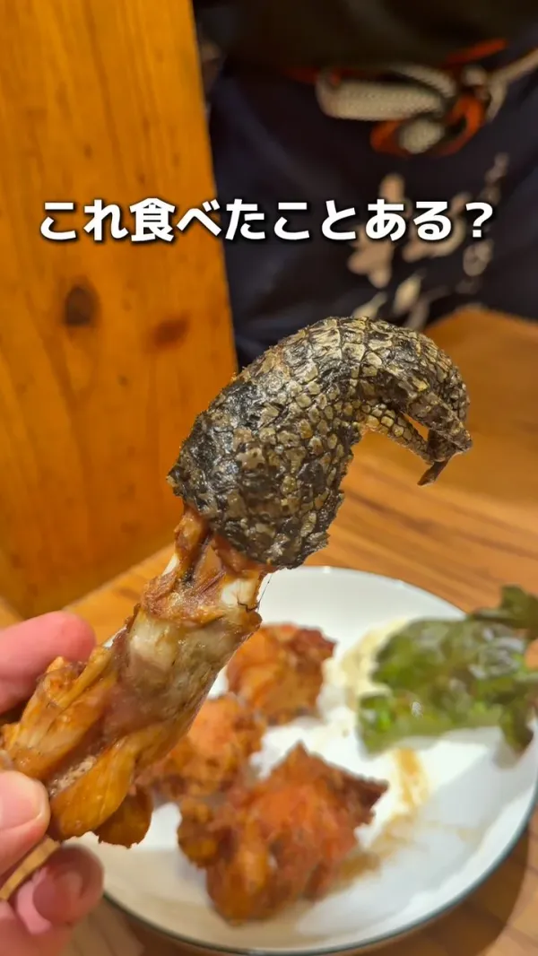 中トロと豚足