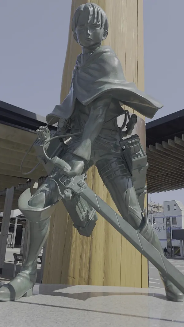 Attack on Titan: Captain Levi Statue 사진 3