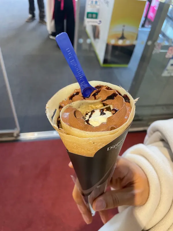 ディッパーダン クレープ イオンショッパーズ福岡店の写真4