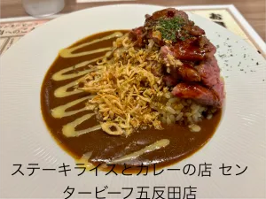 ステーキライスとカレーの店 センタービーフ五反田店