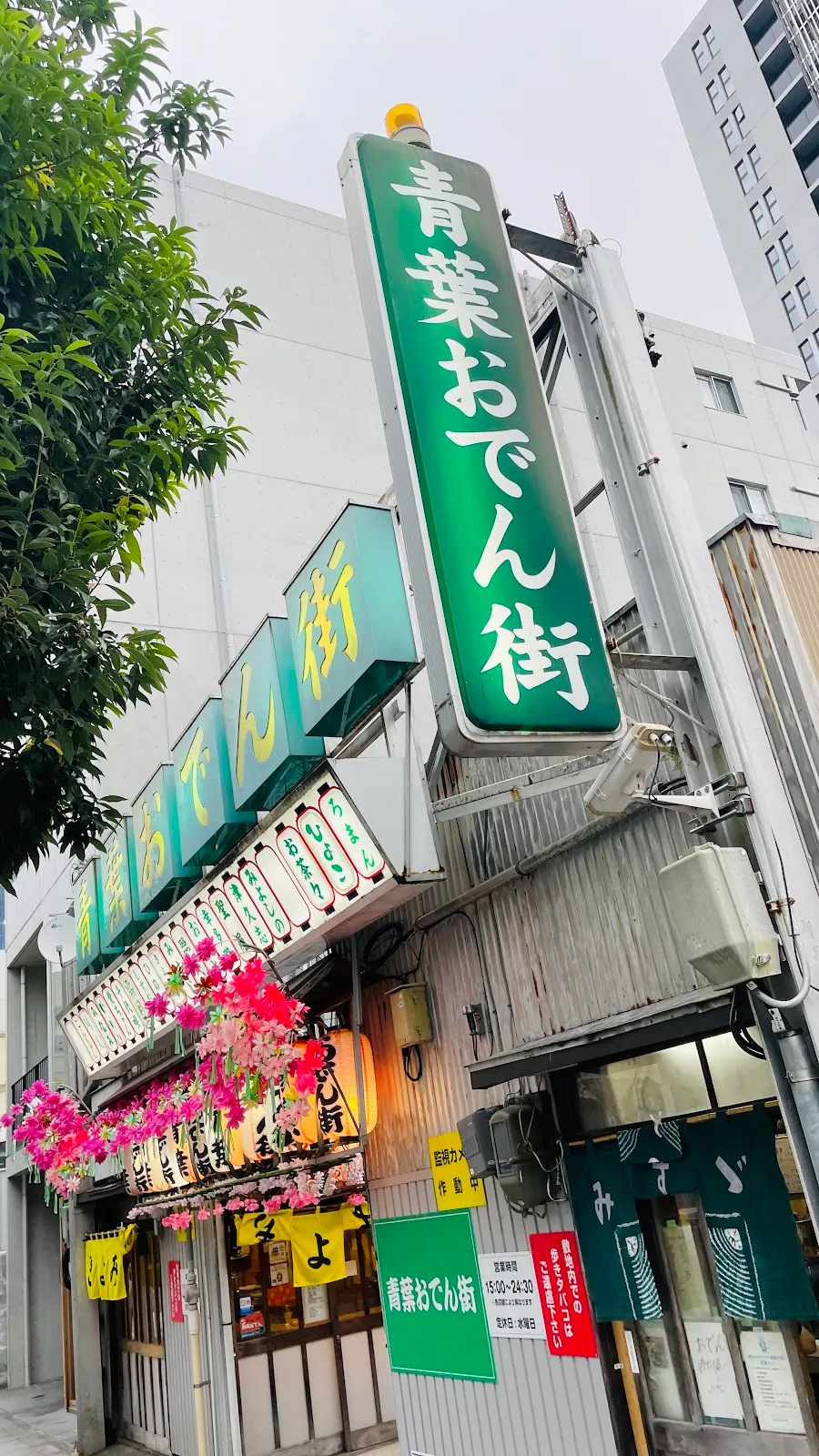 아오바 오뎅거리
