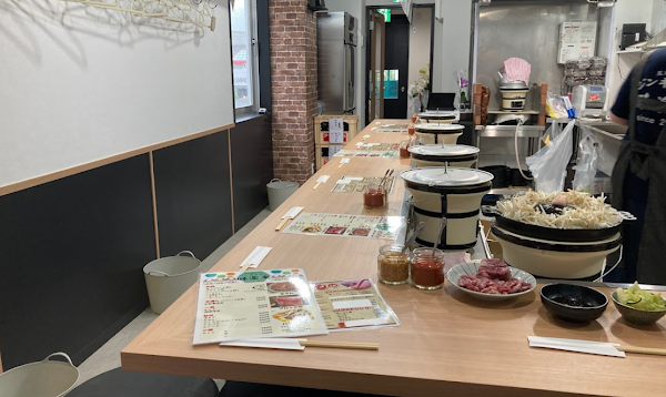 炭火焼生ラムジンギスカン 味楽来 札幌すすきの店