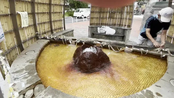 벳푸역앞 손목욕 사진 2