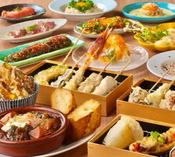 串天ぷら×煮込み スタンド◎まるに