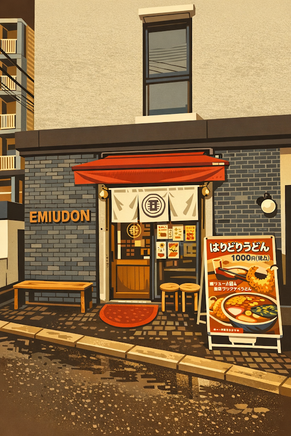 에미 우동 EMIUDON