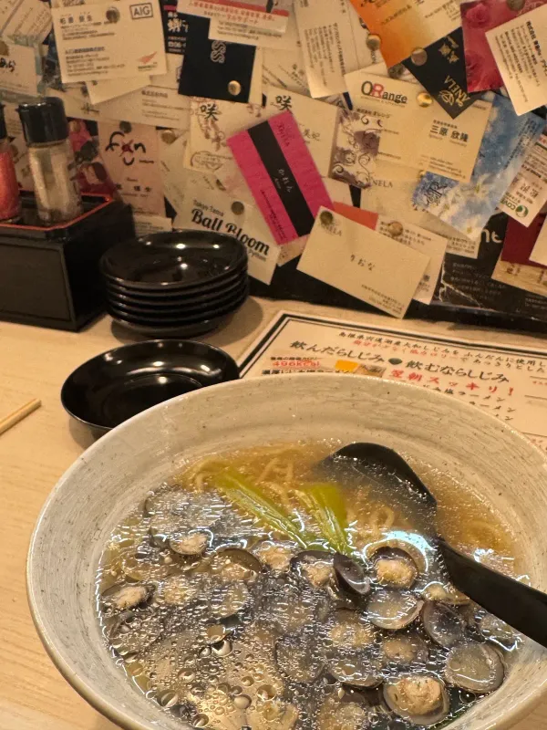 しじみラーメン Shi43屋の写真3