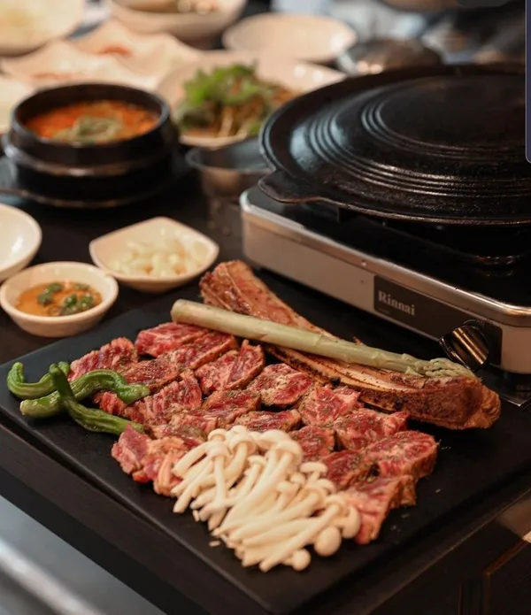 짚불구이 본가 방이점