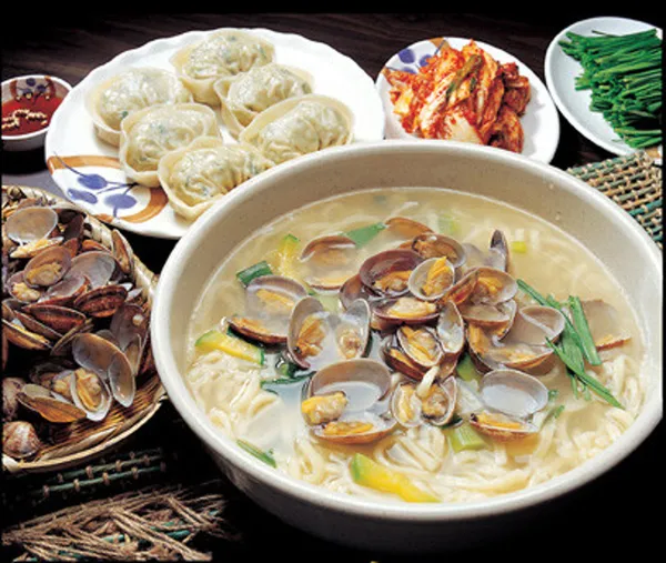 밀채바지락칼국수 본점