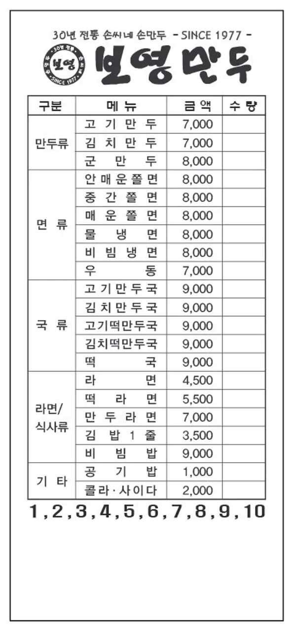 보영만두 매탄직영점 사진 2