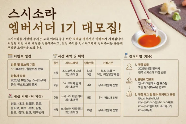 스시소라 광교점