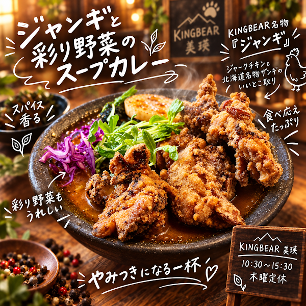 KINGBEAR美瑛店(北海道名物スープカレー専門店) 사진 5