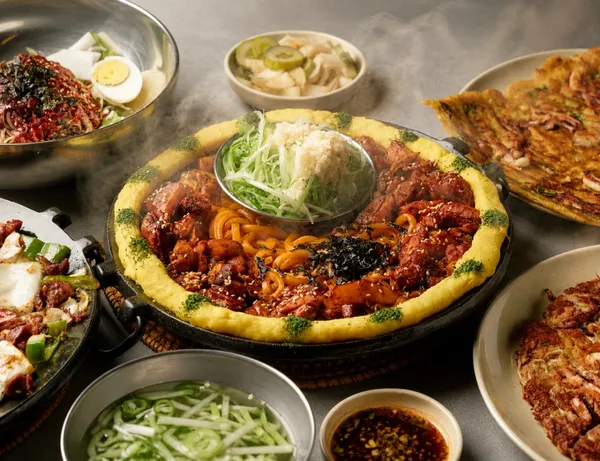 파전닭갈비