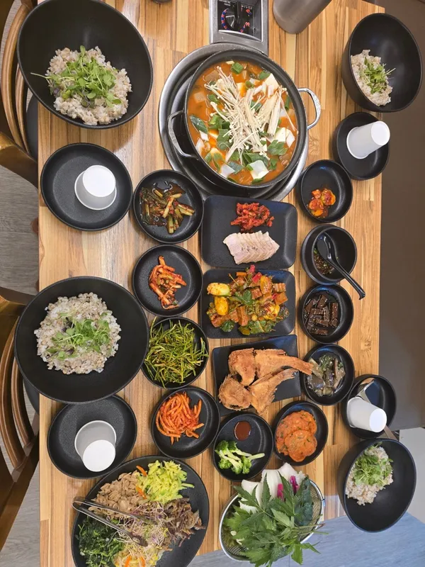 장가네보리밥정식