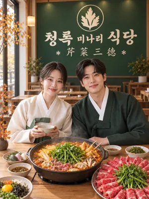 청록미나리식당 과천점