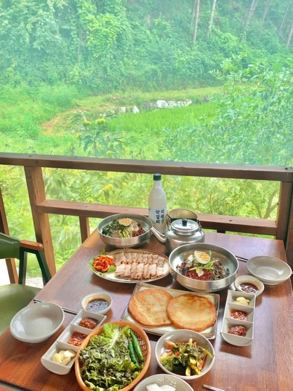 금수강산막국수