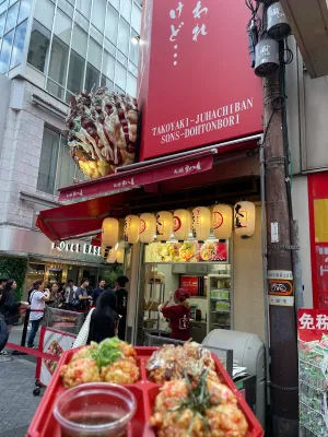Takoyaki Juhachiban Dotonbori