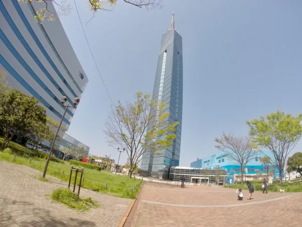 [1-09] 후쿠오카타워, TNC 방송회관 (福岡タワー, ＴＮＣ放送会館) 정류소 사진 4
