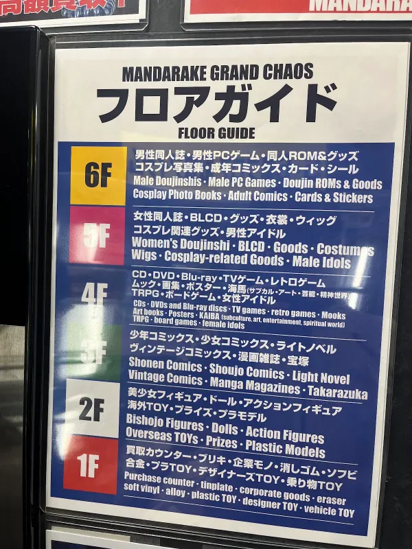 만다라케 그랜드카오스점 사진 5