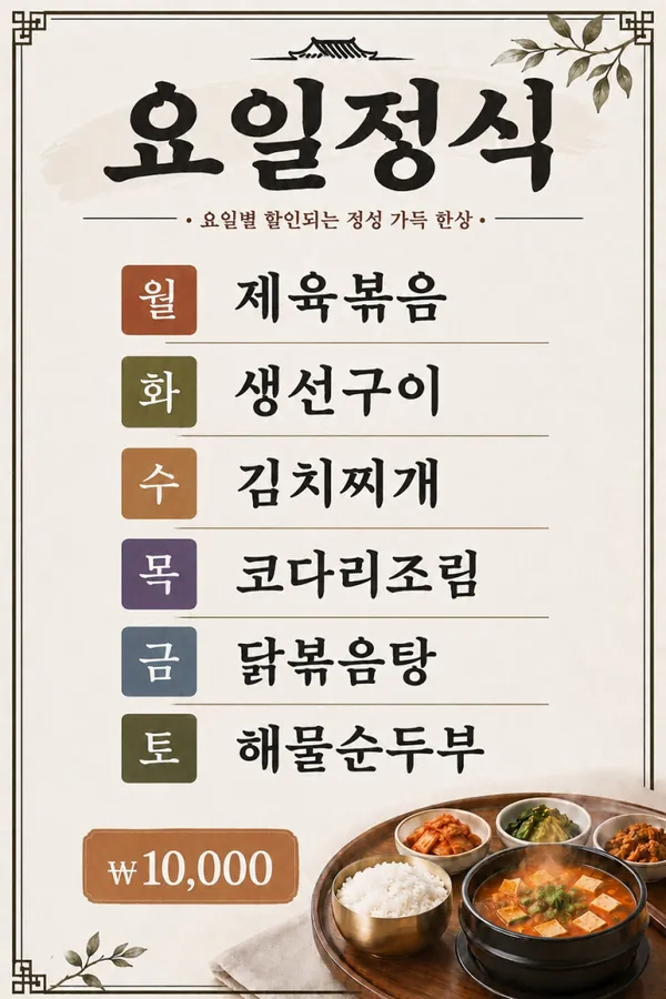 유가네한식 사진 2
