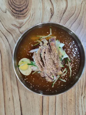 진주황포냉면