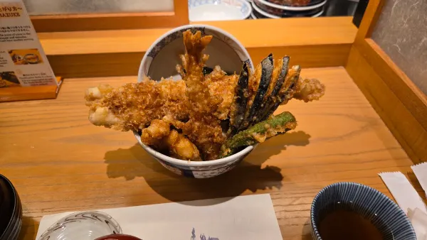 天丼まきの京都三条の写真5