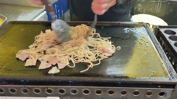 오사카 타코야키 혼포 나라즈모노 사진 2