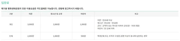 애기봉평화생태공원 사진 5