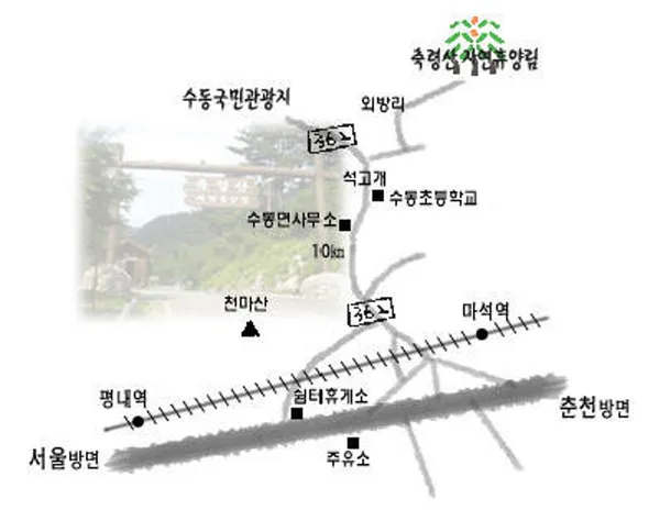 축령산자연휴양림 사진 4
