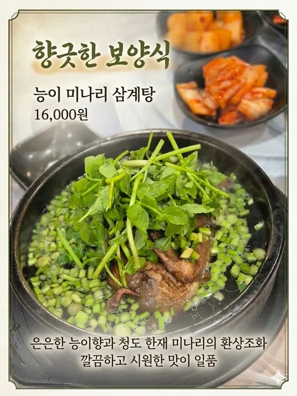 나능이능이버섯백숙 춘천점 사진 2