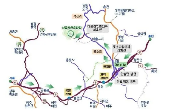산음자연휴양림 사진 2