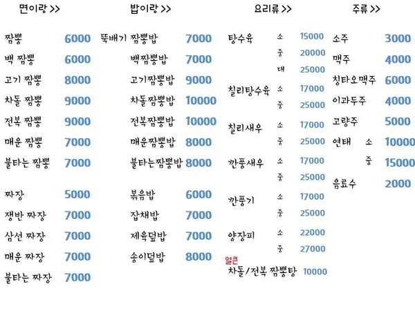 면이랑 밥이랑 사진 4