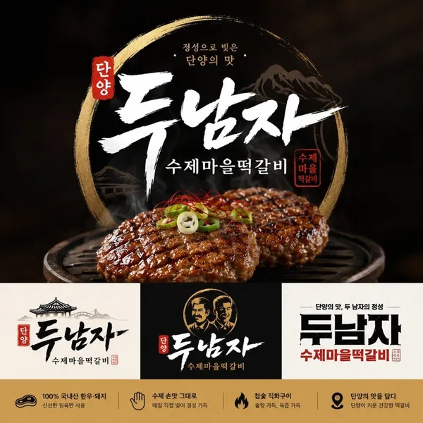 두남자수제마을떡갈비