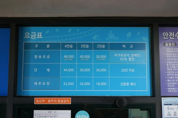 제주레일바이크 사진 2