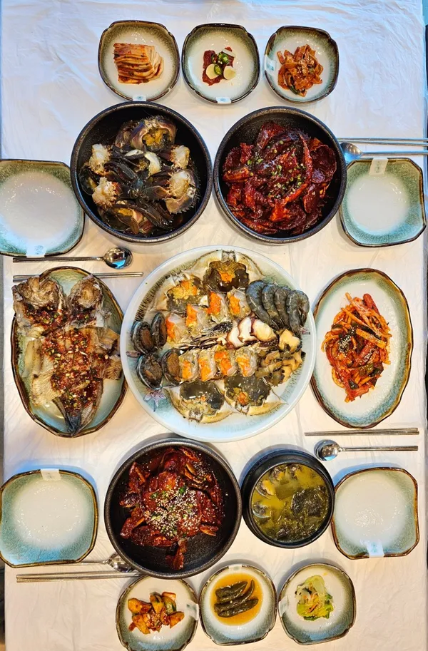 황비물회,게장