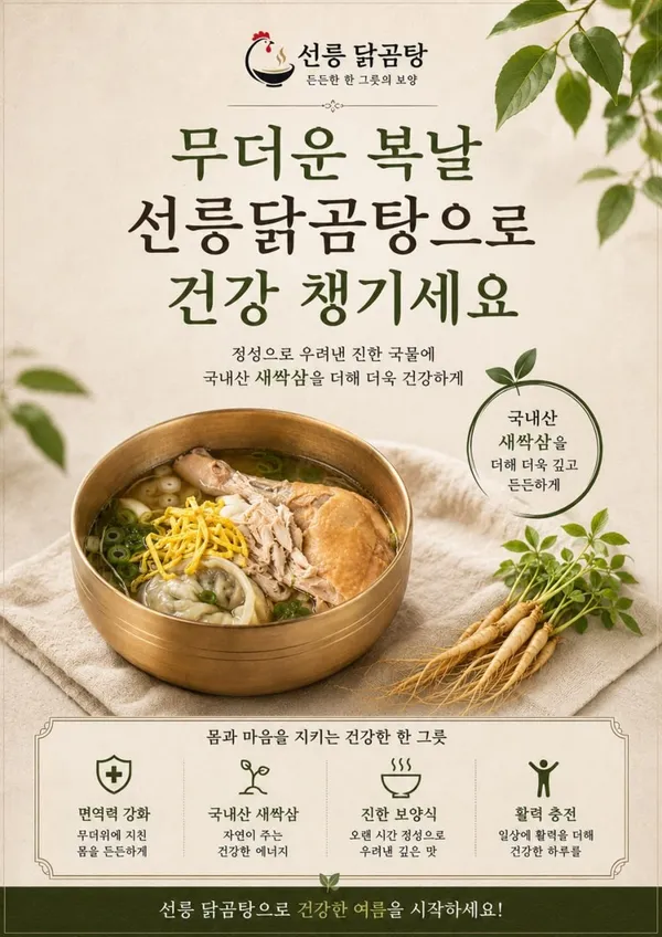 선릉 닭곰탕