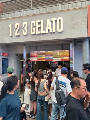 123 Gelato Gwangjang Market Branch