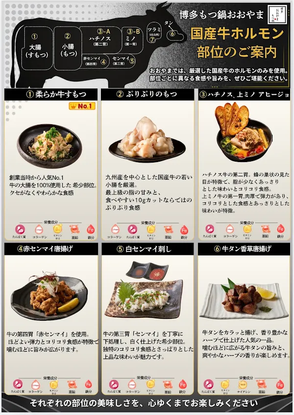 하카타 모츠나베 오오야마 오사카역점