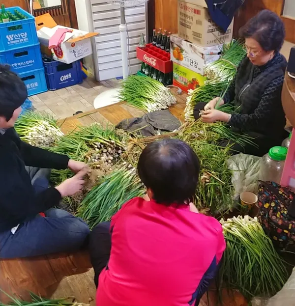 촌집 유구 마곡사 수국축제점