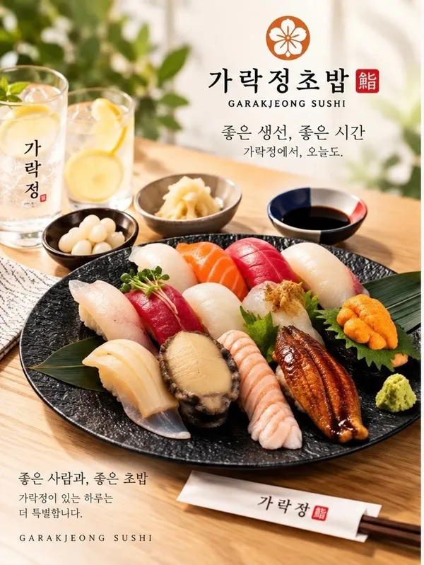 가락정초밥 가락본점