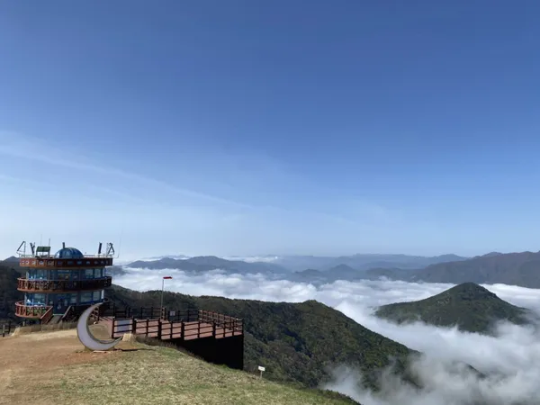 문경단산 관광모노레일 사진 2