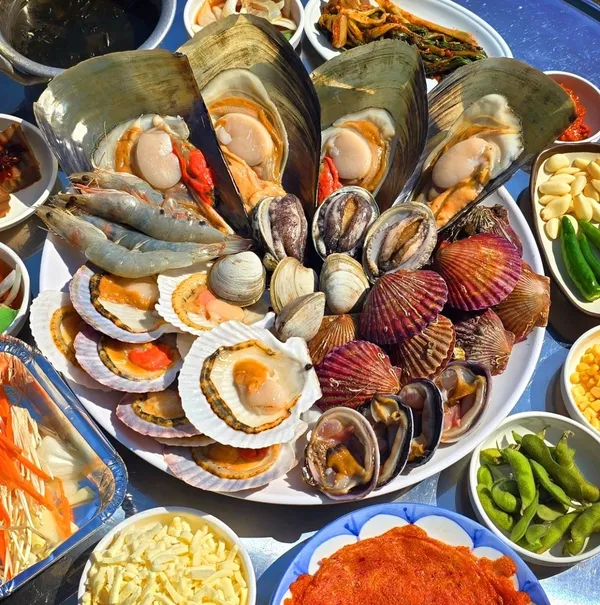 착한횟집 청사포 조개구이 사진 2
