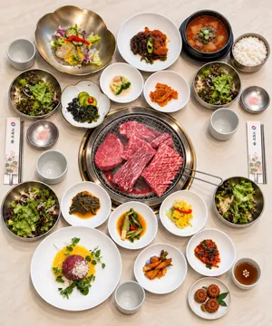 고려의숲 품격한우 한정식