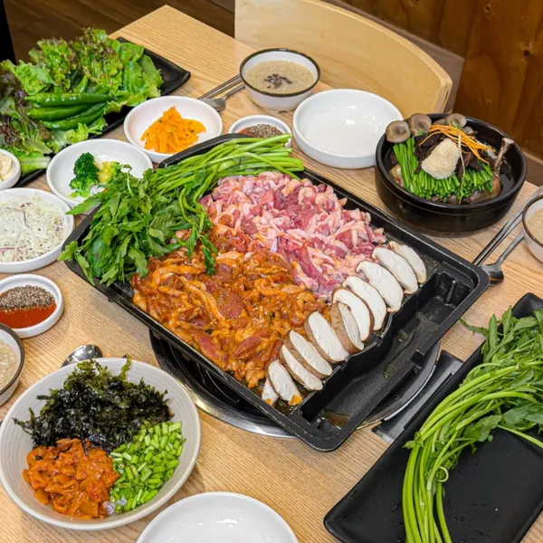 오능이샤브백숙